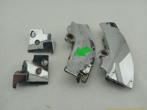 Chevrolet Corvette C3 Pair Of Windshield Header Corner Moldings