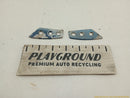 Chevrolet Corvette C3 Pair Of T Top Lock Plates-1