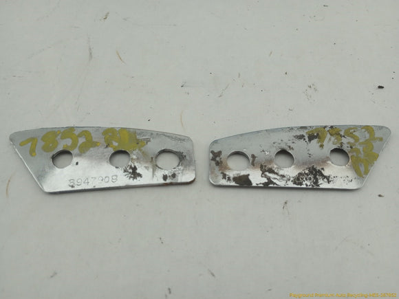 Chevrolet Corvette C3 Pair Of T Top Lock Plates