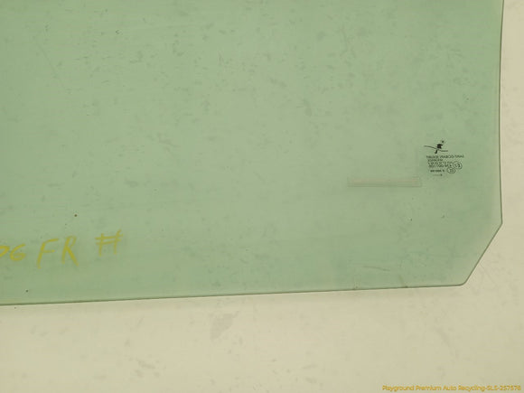 Saab 9-3 Passenger Right Front Door Window Glass