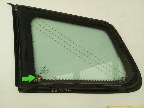 Saab 9-3 Passenger Right Rear Quarter Glass
