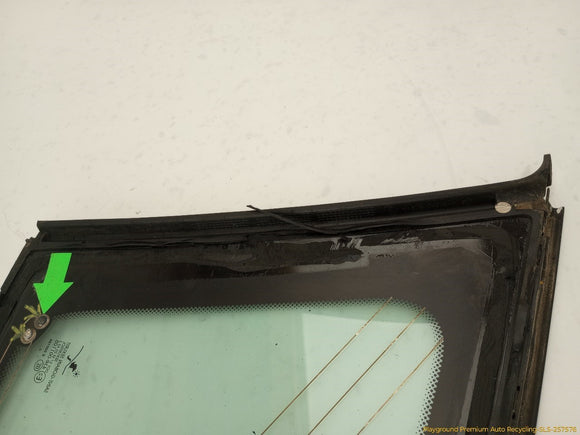 Saab 9-3 Passenger Right Rear Quarter Glass
