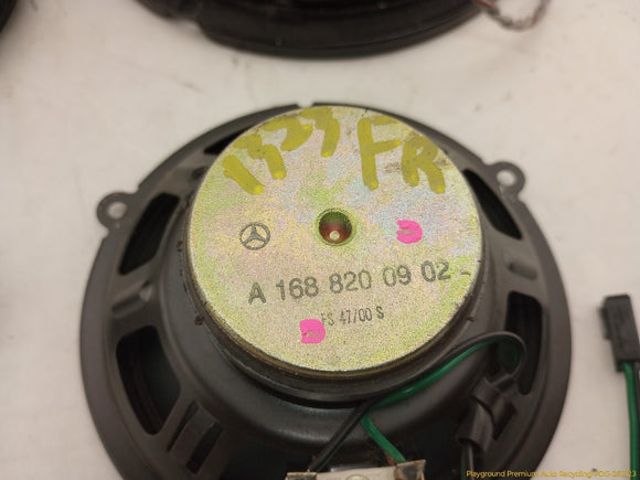 Mercedes SLK320 Set Of Audio Speakers