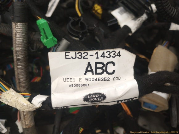 Land Rover Evoque Vehicle Body Wire Harness