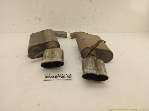 Chevrolet Corvette C3 Pair Of Rear Exhaust Mufflers