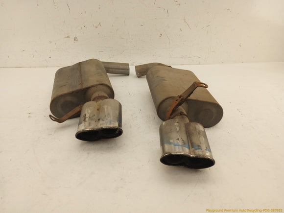Chevrolet Corvette C3 Pair Of Rear Exhaust Mufflers