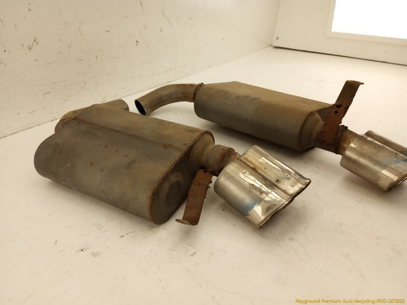 Chevrolet Corvette C3 Pair Of Rear Exhaust Mufflers
