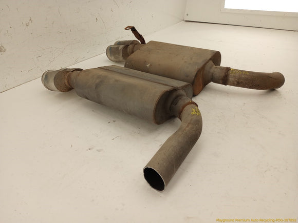 Chevrolet Corvette C3 Pair Of Rear Exhaust Mufflers