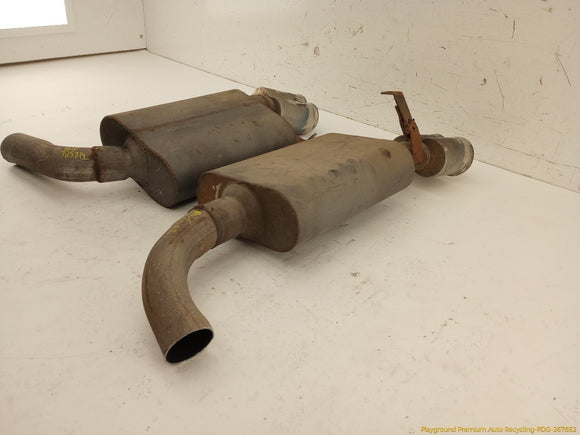 Chevrolet Corvette C3 Pair Of Rear Exhaust Mufflers