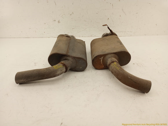 Chevrolet Corvette C3 Pair Of Rear Exhaust Mufflers