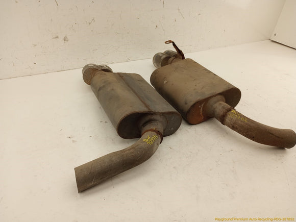 Chevrolet Corvette C3 Pair Of Rear Exhaust Mufflers