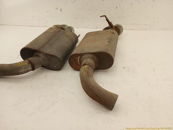 Chevrolet Corvette C3 Pair Of Rear Exhaust Mufflers