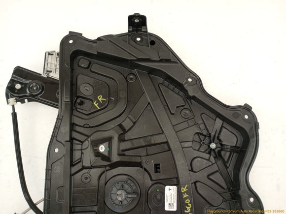 Tesla Model Y Passenger Right Front Door Window Regulator