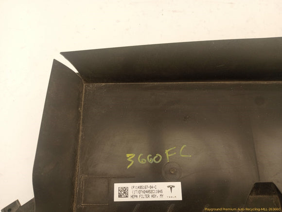 Tesla Model Y HVAC Cabin HEPA Filter Box Housing