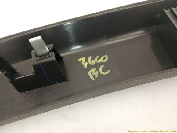 Tesla Model Y Trunk Sill Scuff Plate Trim
