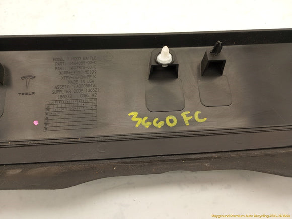 Tesla Model Y Hood Baffle Cowl Cover Trim