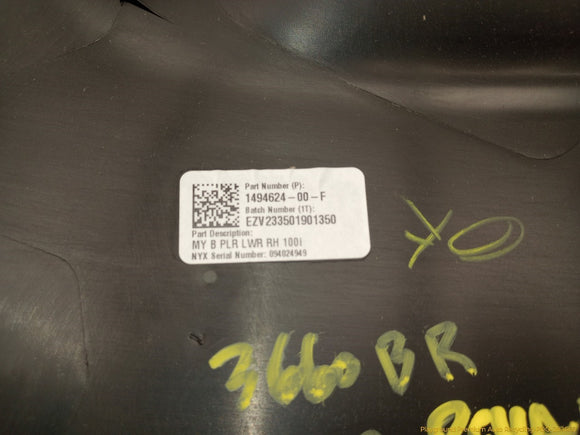 Tesla Model Y Passenger Right Lower B Pillar Trim