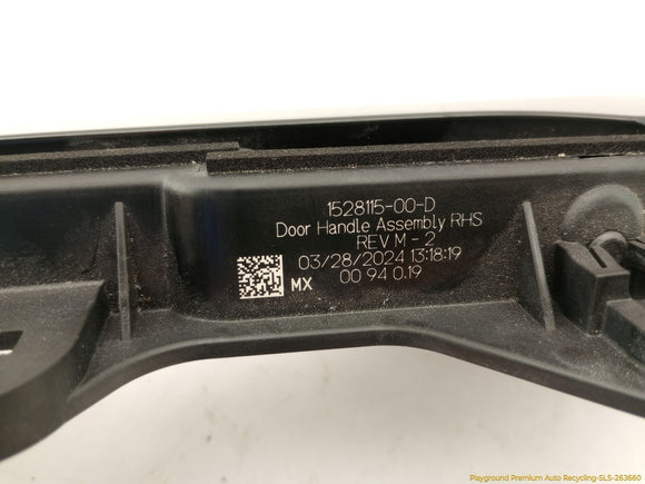 Tesla Model Y Passenger Right Front Exterior Door Handle