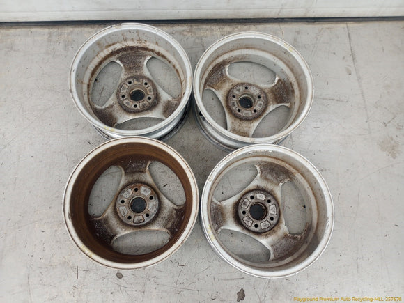 Saab 9-3 Set Of 4 Alloy Wheels 3 Spoke