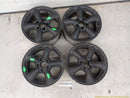 Mercedes SLK320 Set Of 4 Staggered Alloy Wheels 5 Spoke-1