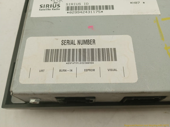 Audi S5 Sirius Satellite Radio Receiver Module