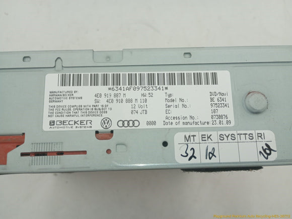 Audi S5 GPS Navigation Drive Player Module