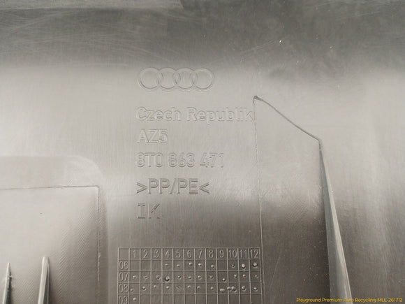 Audi S5 Trunk Sill Scuff Plate Trim