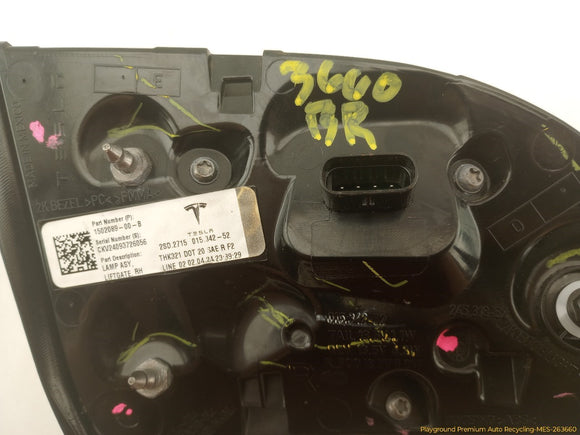 Tesla Model Y Passenger Right Inner Tail Lamp