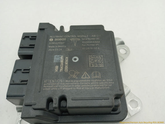 Tesla Model Y Airbag Restraint Control Module