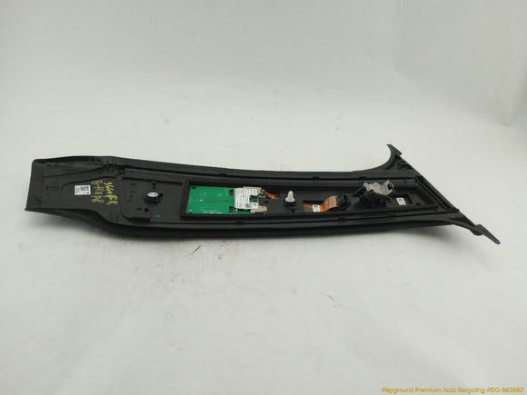 Tesla Model Y Passenger Right Exterior B Pillar Glass Trim