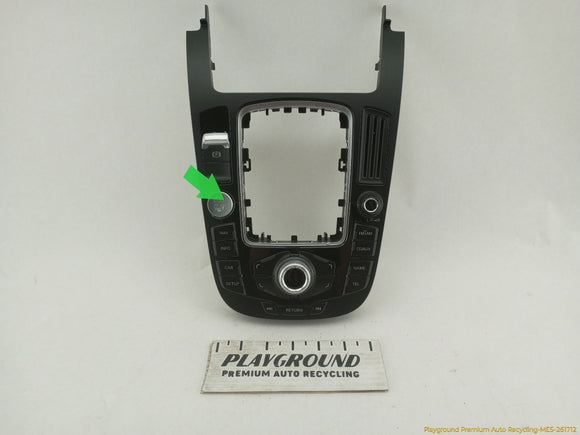 Audi S5 Multimedia Center Console Control Panel