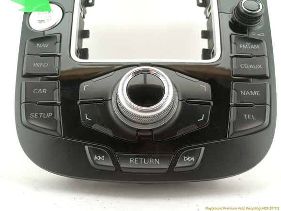 Audi S5 Multimedia Center Console Control Panel