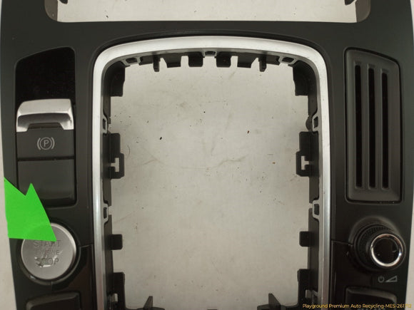 Audi S5 Multimedia Center Console Control Panel
