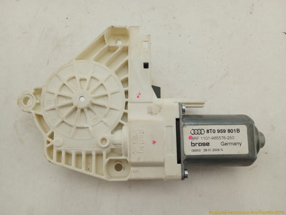 Audi S5 Driver Left Front Power Window Regulator Motor