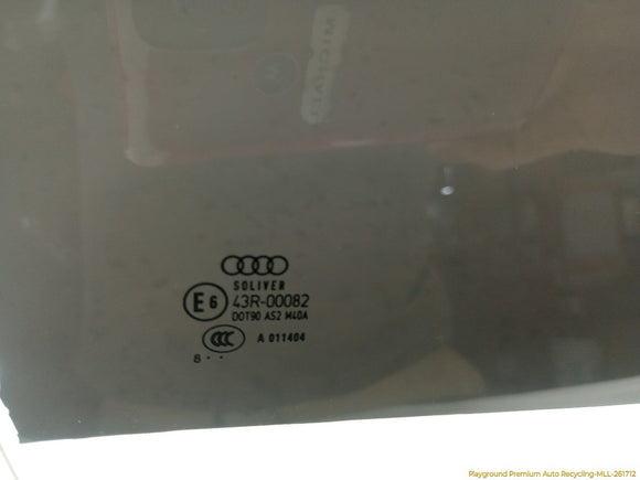 Audi S5 Passenger Right Front Door Window Glass