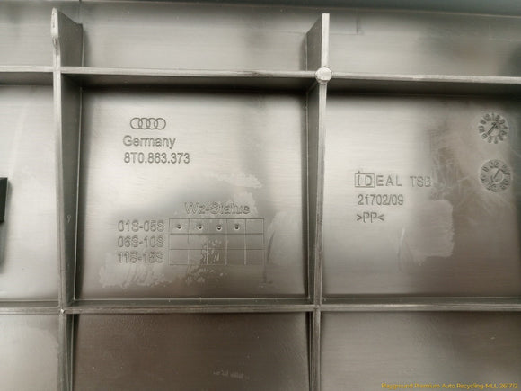 Audi S5 Trunk Cargo Lining Trim
