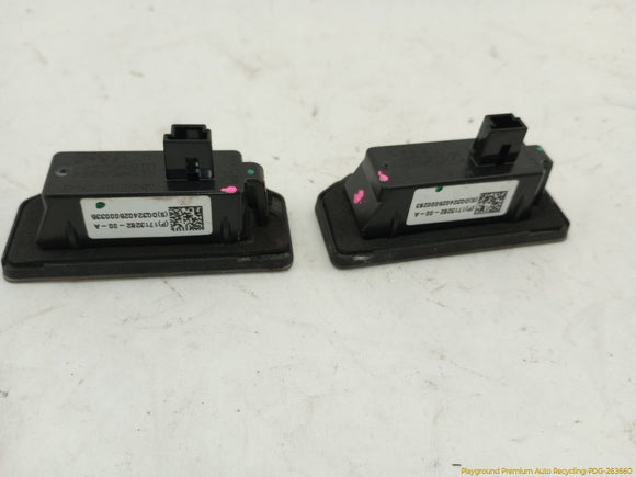 Tesla Model Y Pair Of License Plate Light Lamps