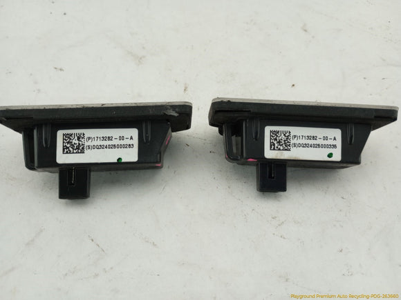 Tesla Model Y Pair Of License Plate Light Lamps