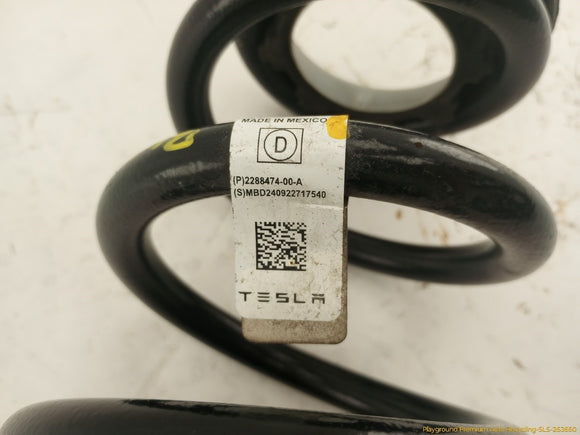 Tesla Model Y Driver Left Rear Coil Spring