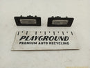 Audi S5 Pair Of License Plate Light Lamps-1