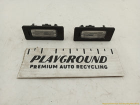 Audi S5 Pair Of License Plate Light Lamps