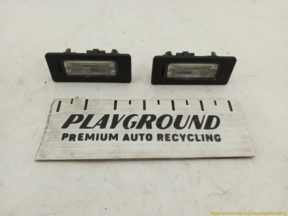 Audi S5 Pair Of License Plate Light Lamps