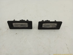 Audi S5 Pair Of License Plate Light Lamps - 0