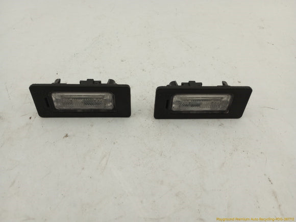 Audi S5 Pair Of License Plate Light Lamps
