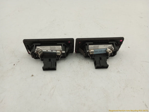 Audi S5 Pair Of License Plate Light Lamps