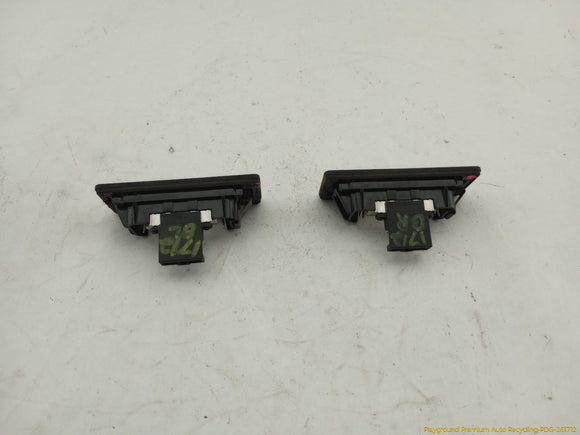 Audi S5 Pair Of License Plate Light Lamps