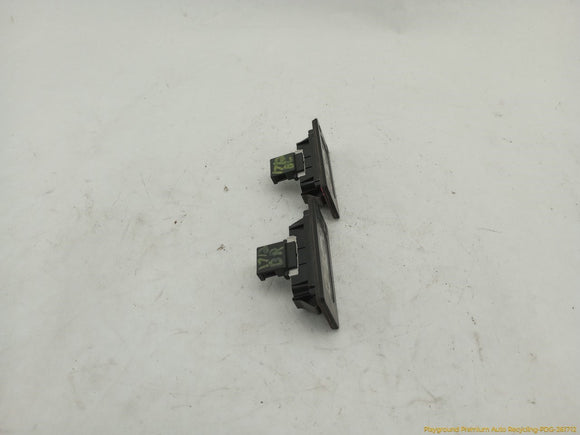 Audi S5 Pair Of License Plate Light Lamps