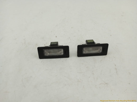 Audi S5 Pair Of License Plate Light Lamps