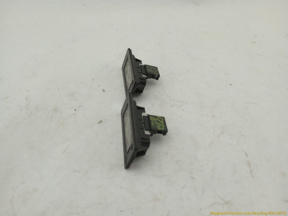 Audi S5 Pair Of License Plate Light Lamps