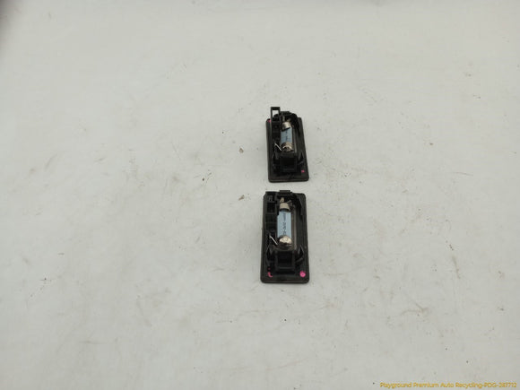 Audi S5 Pair Of License Plate Light Lamps